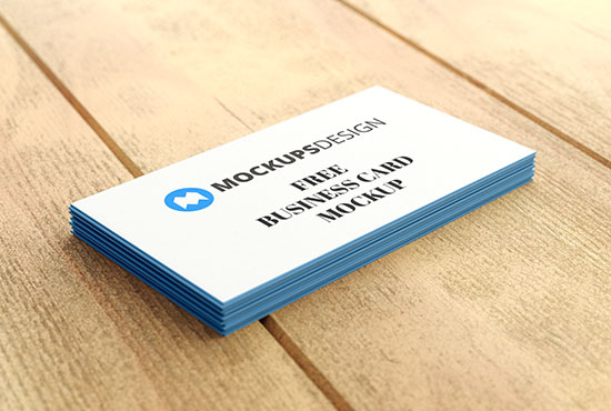 Free Business Card Mockup