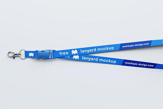 Free lanyard mockup / 15mm