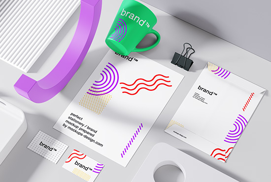 Free branding mockup