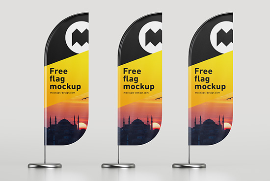 Free rounded winder mockup