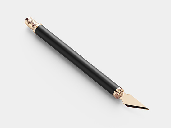 Free scalpel mockup
