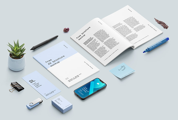 Scene creator / A4 brochure scene